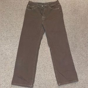 SHEIN brown jeans. Very comfortable. Lightly used.